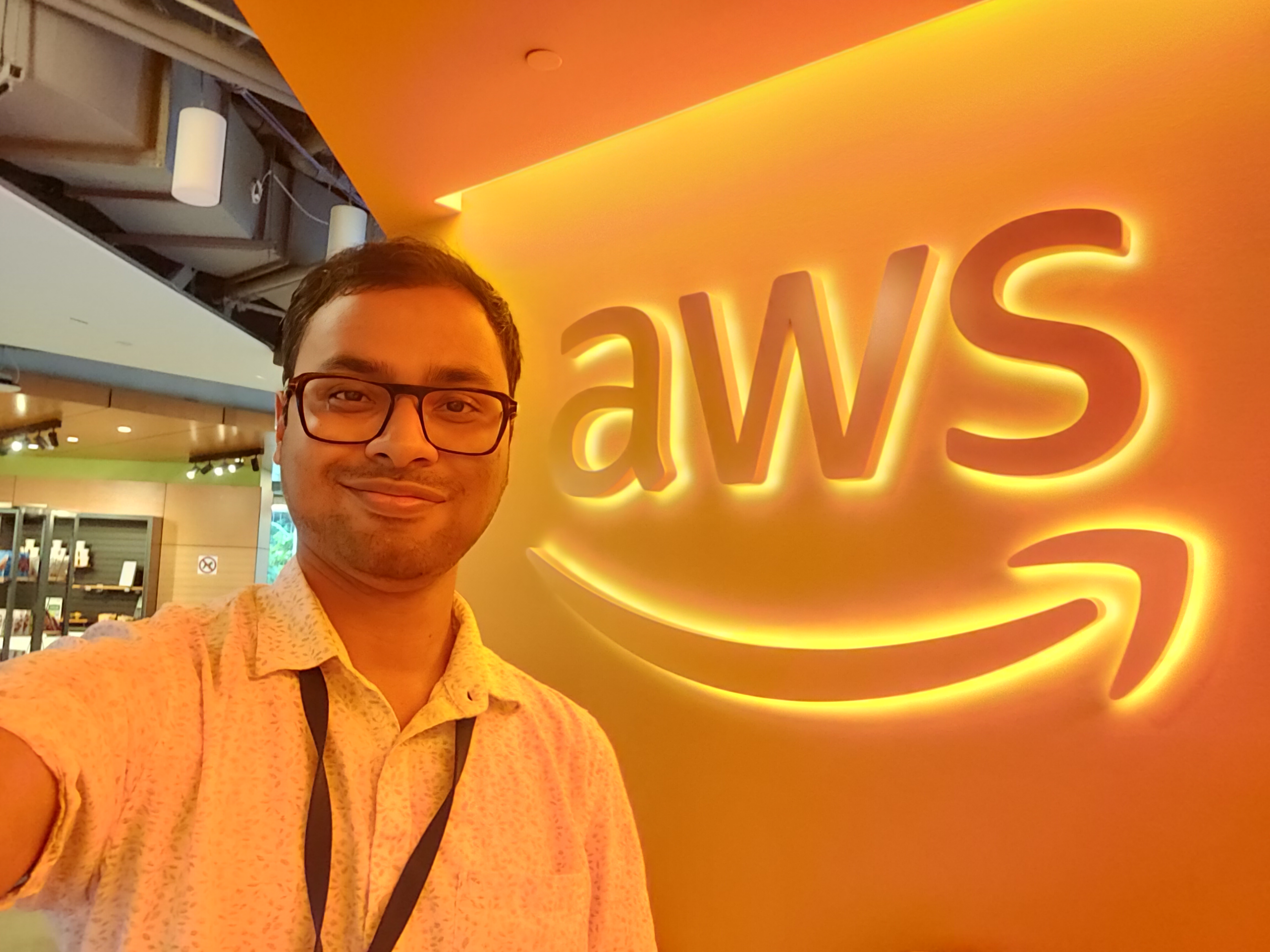 During summer internship at AWS, Seattle