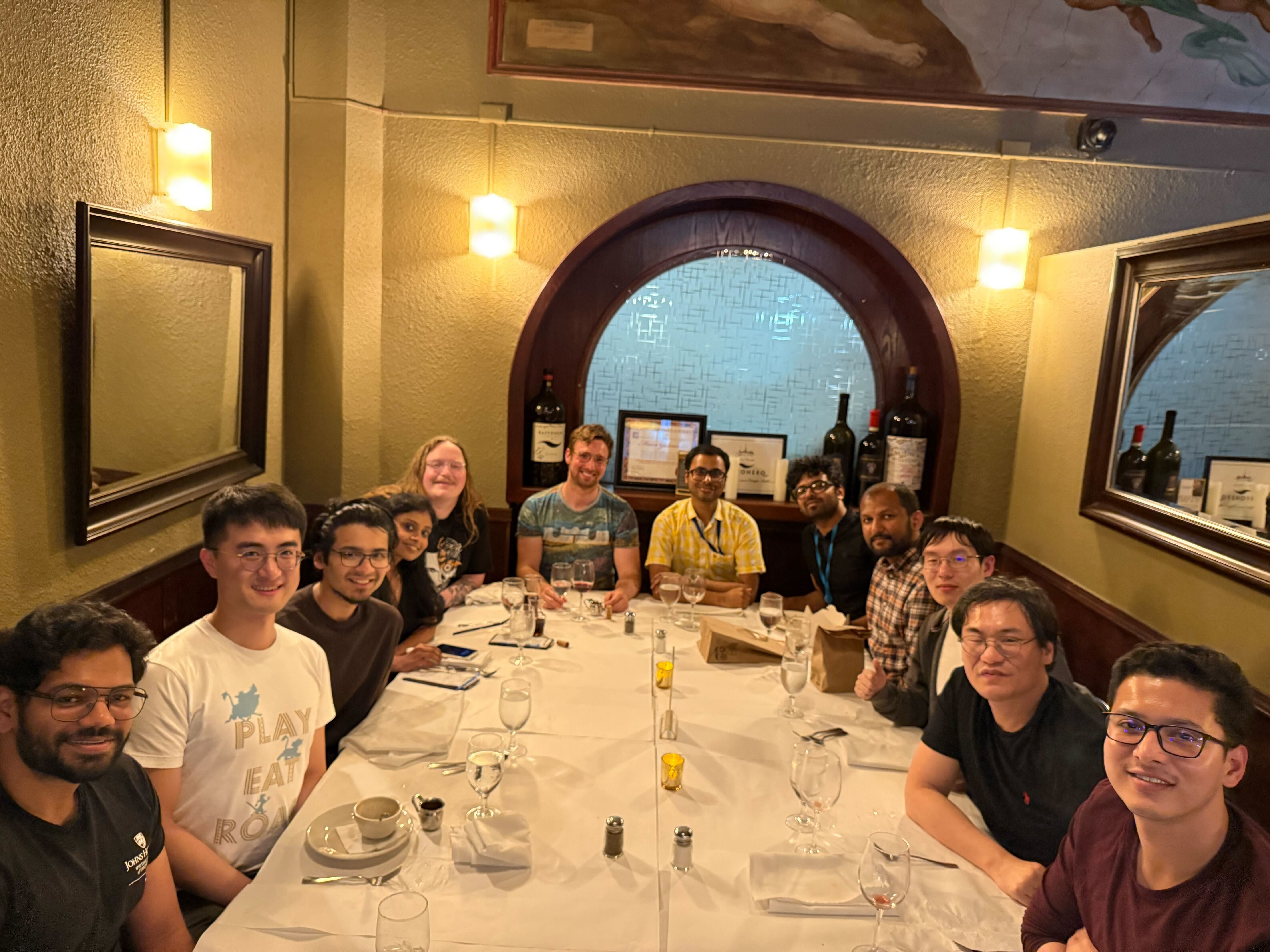 Team lunch with Next Gen DevX, Seattle