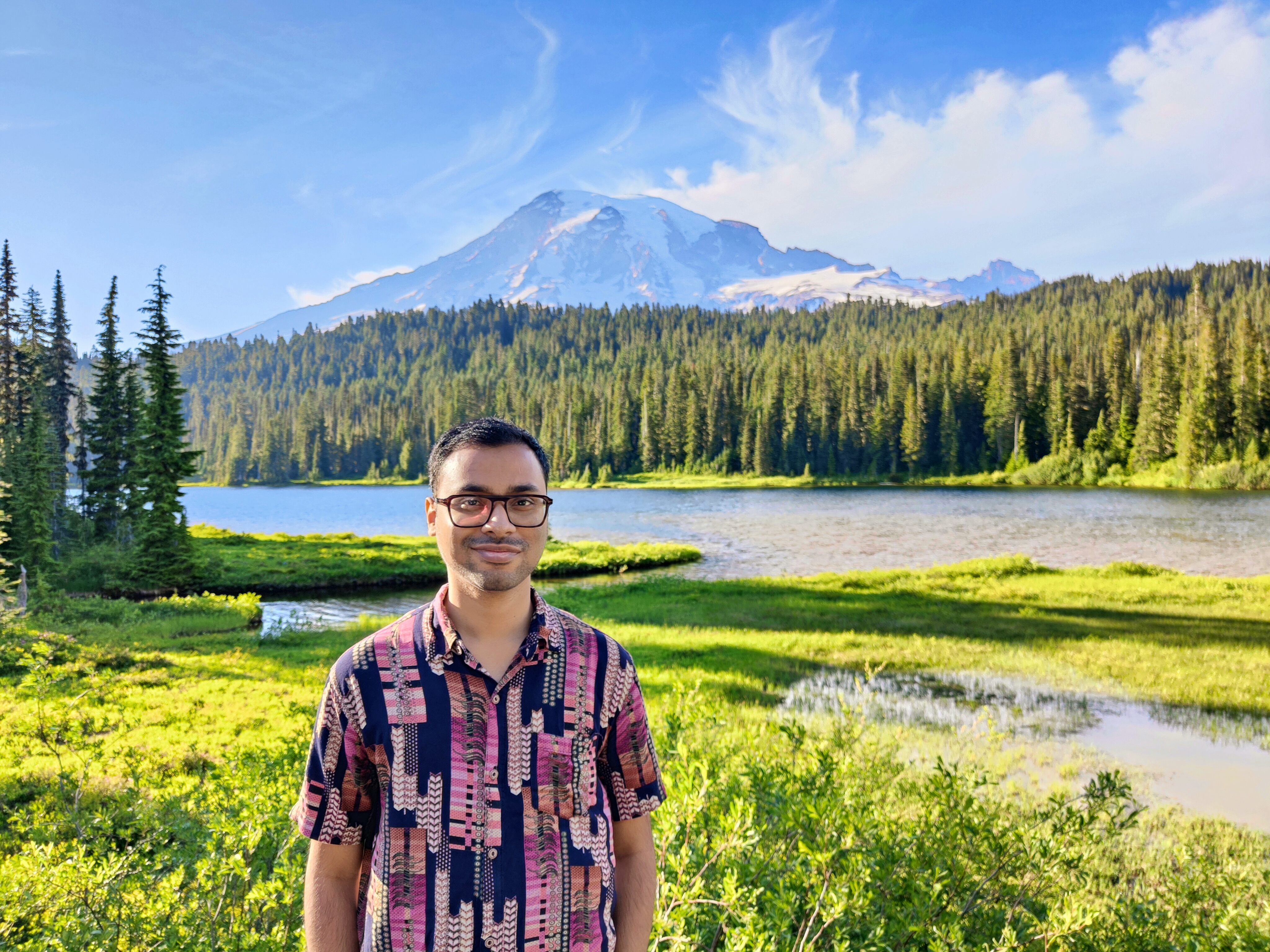 Reflection Lakes, Mount Rainier National Park, Washington