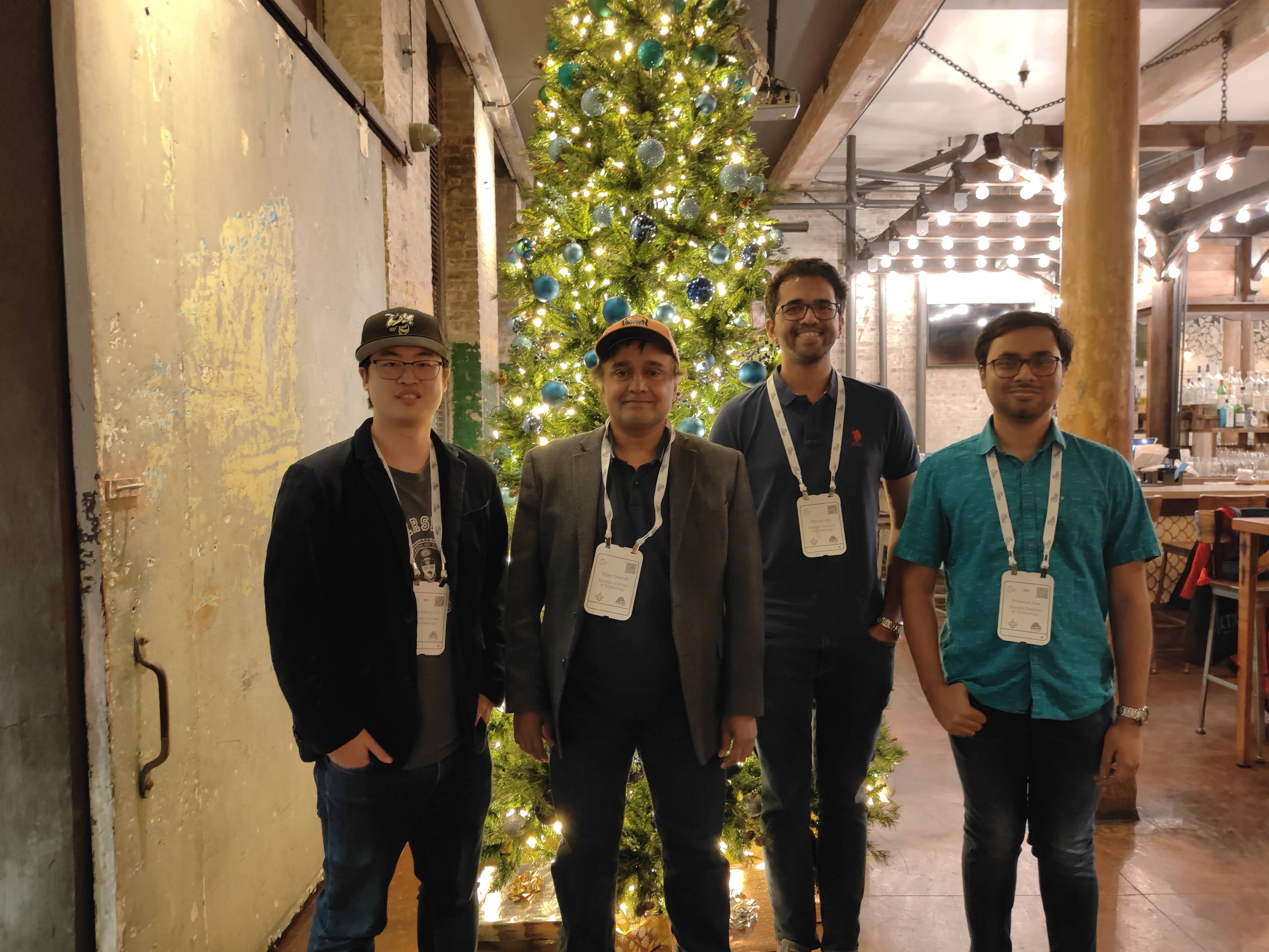 With Ph.D. advisor Prof. Vijay Ganesh at NeurIPS 2023