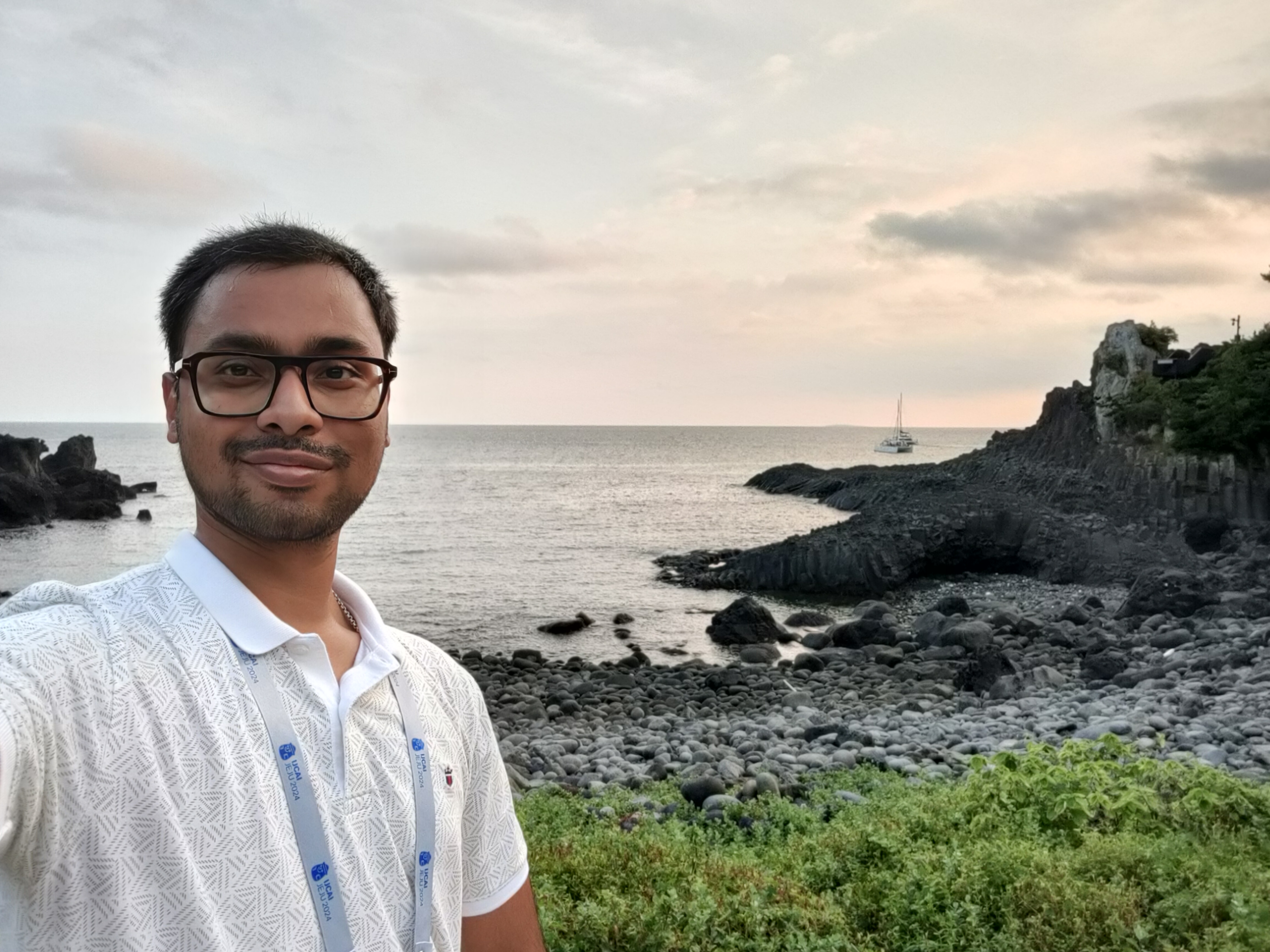 Sunset on the East China Sea, Jeju Island, South Korea